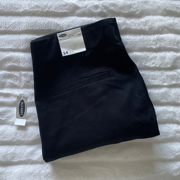NWT Old Navy pull-on style work trousers pants, slim leg, women's size 14 - Picture 12 of 12